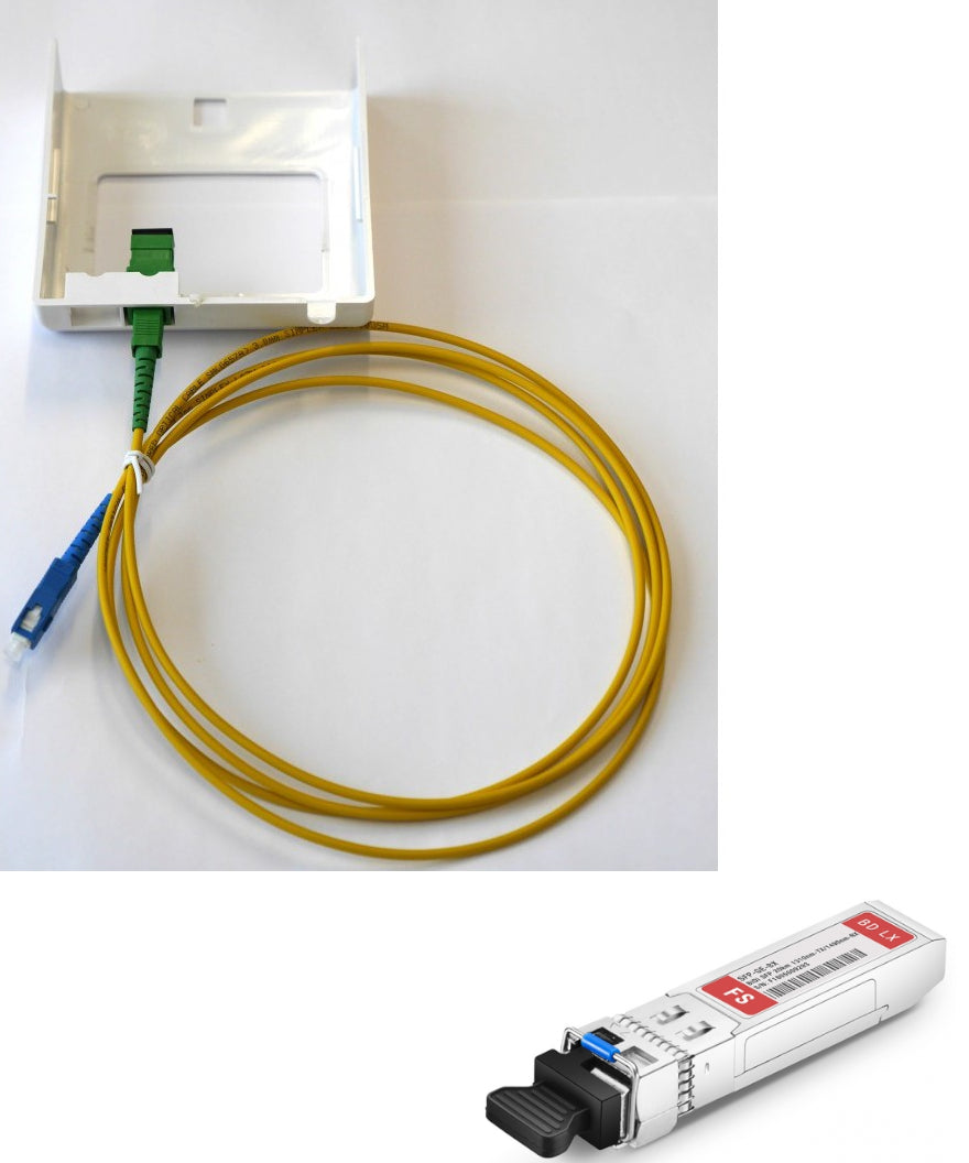 AON Fiber optic connection set KPN