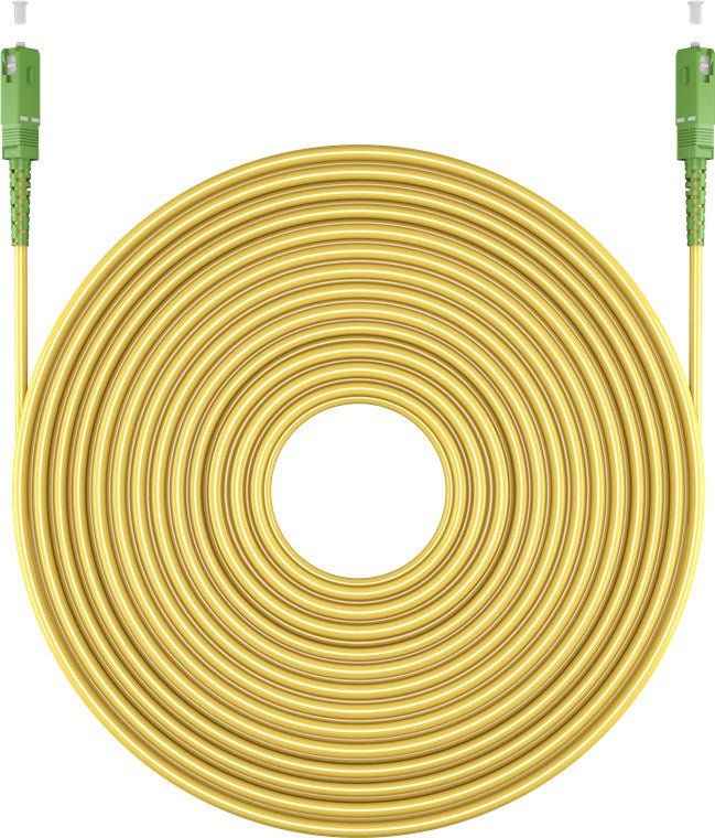 Fiber Optic Patch Cable, SC-APC (8°) SC-APC, Yellow